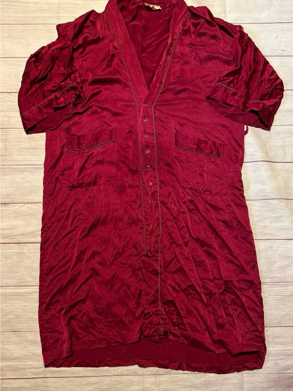 Vintage Victoria’s Secret gentleman nightgown 100% silk